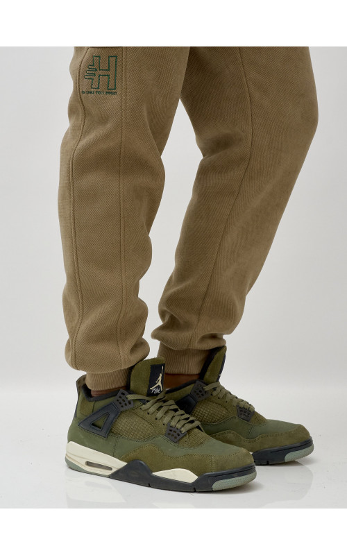 Мужской демисезонный спортивный костюм на флисе, коричневый, для активного отдыха в Тюмени