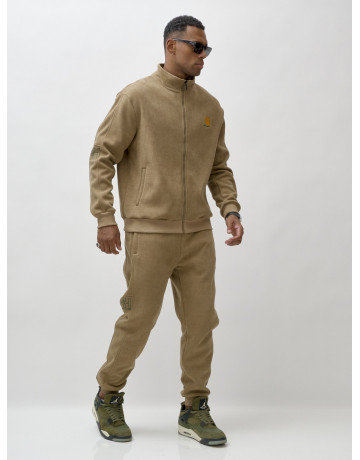 Мужской спортивный костюм с начёсом для активного отдыха.