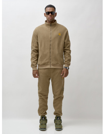 Мужской спортивный костюм с начёсом для активного отдыха.