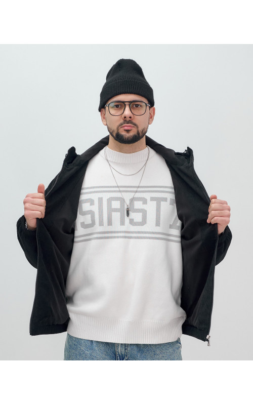 Мужская демисезонная куртка, прямой крой