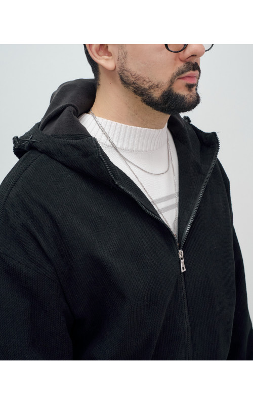 Мужская демисезонная куртка, прямой крой