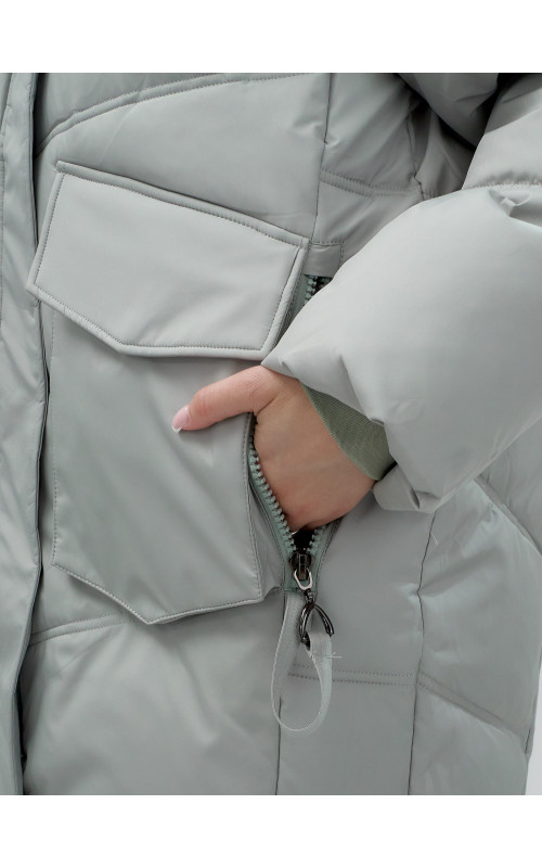 Зимняя куртка MTFORCE в стиле «летучая мышь» для активного отдыха.