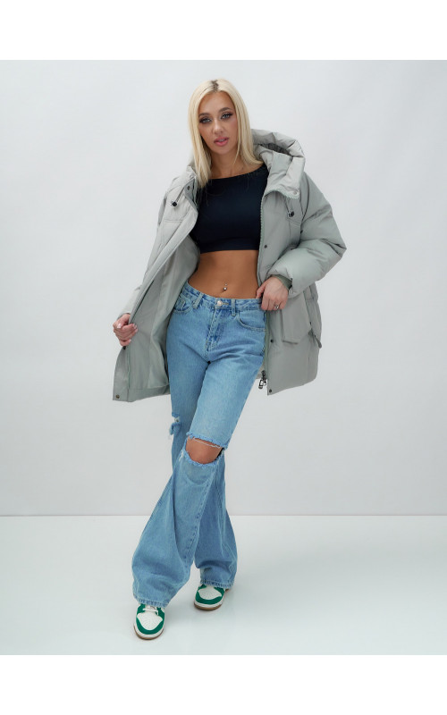 Зимняя куртка MTFORCE в стиле «летучая мышь» для активного отдыха.