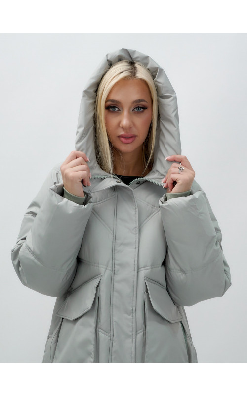 Зимняя куртка MTFORCE в стиле «летучая мышь» для активного отдыха.