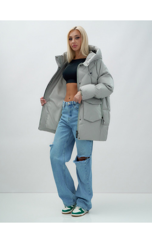 Зимняя куртка MTFORCE в стиле «летучая мышь» для активного отдыха.