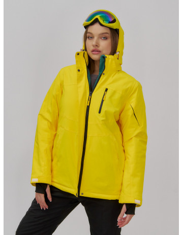 Женская горнолыжная куртка со съёмным капюшоном.