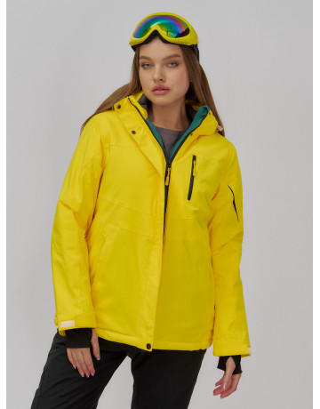 Женская горнолыжная куртка со съёмным капюшоном.