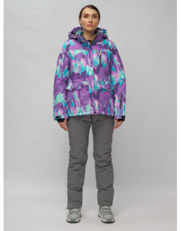 Женский горнолыжный костюм зимний.