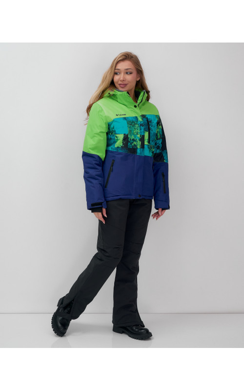 Женский горнолыжный костюм зимний, свободный крой