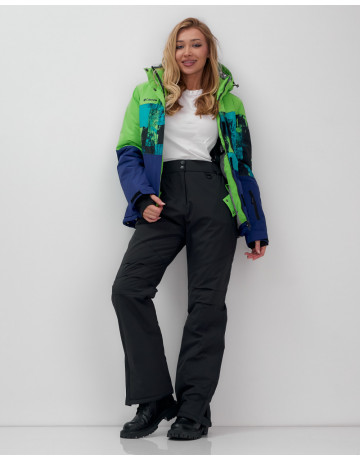 Женский горнолыжный костюм зимний, свободный крой