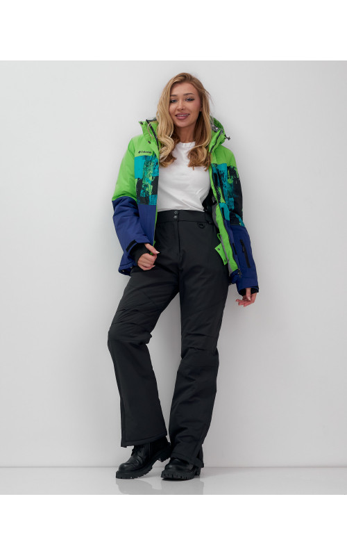 Женский горнолыжный костюм зимний, свободный крой