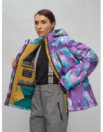 Женский горнолыжный костюм зимний.