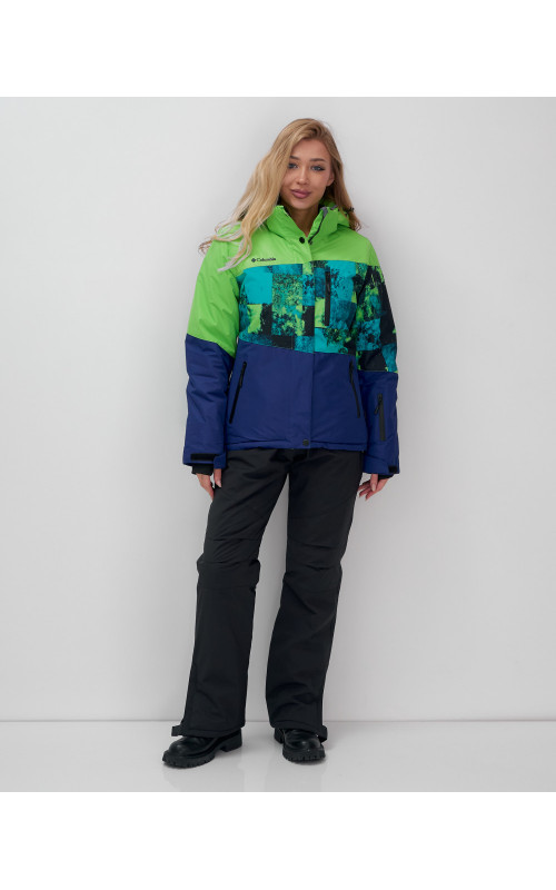 Женский горнолыжный костюм зимний, свободный крой