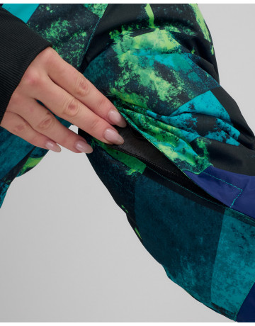 Женский горнолыжный костюм зимний, свободный крой