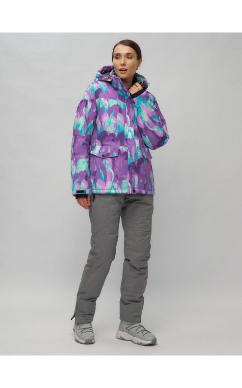 Женский горнолыжный костюм зимний.