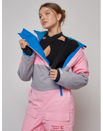 Зимний женский комбинезон для горнолыжного спорта