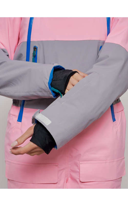 Зимний женский комбинезон для горнолыжного спорта