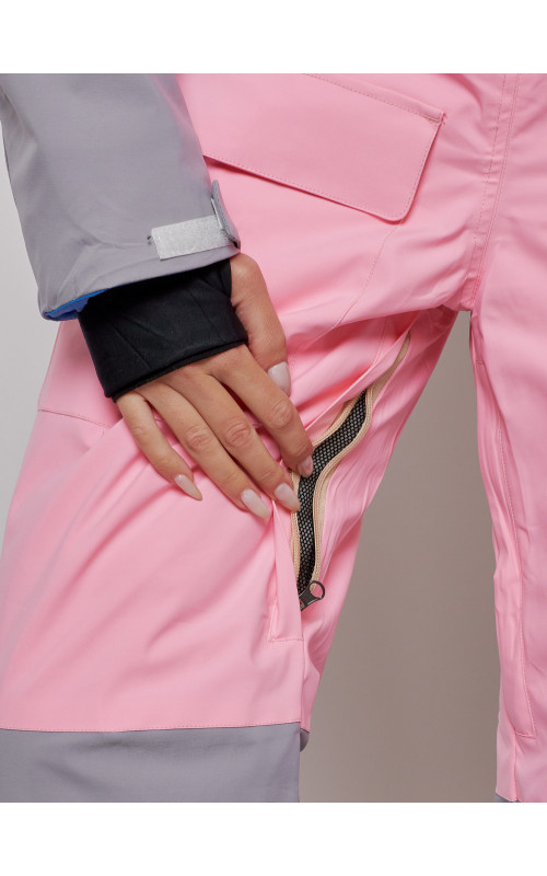 Зимний женский комбинезон для горнолыжного спорта