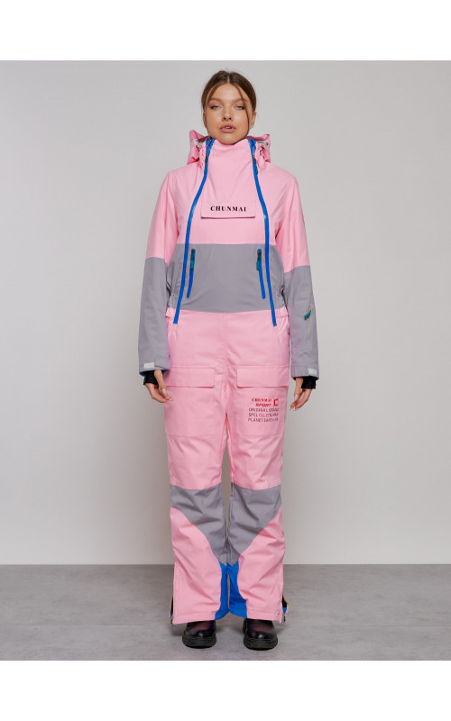 Зимний женский комбинезон для горнолыжного спорта