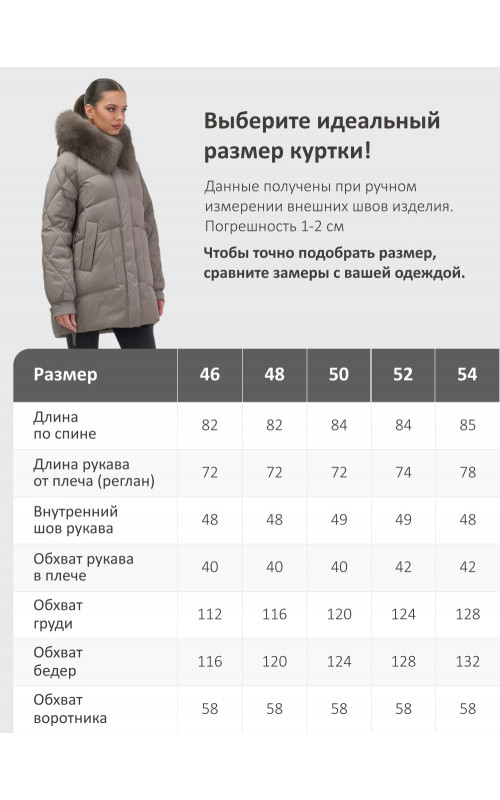 Пуховик с мехом песца для женщин, удлинённый, чёрный.