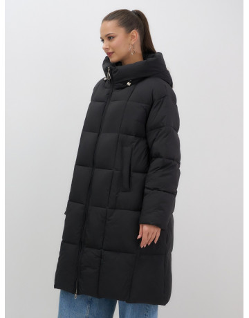 Длинный зимний пуховик для женщин