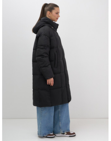 Длинный зимний пуховик для женщин