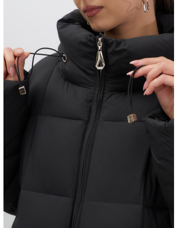 Длинный зимний пуховик для женщин