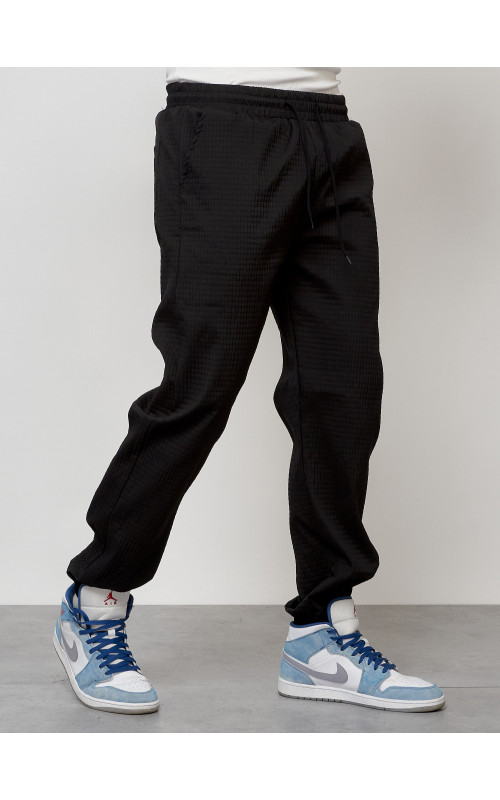 Мужской спортивный костюм модный, чёрный, для спорта. в Тюмени