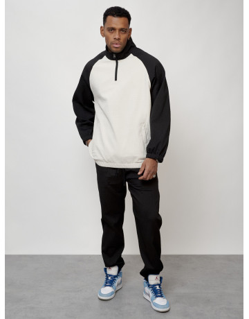 Мужской спортивный костюм модный, чёрный, для спорта. в Тюмени