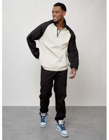 Мужской спортивный костюм модный, чёрный, для спорта. в Тюмени