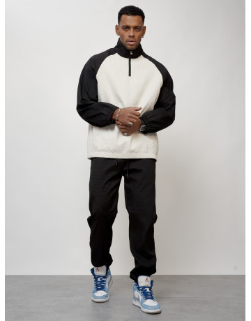 Мужской спортивный костюм модный, чёрный, для спорта. в Тюмени