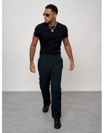 Туристические брюки с флисовой подкладкой Мужские тёмно-синего цвета