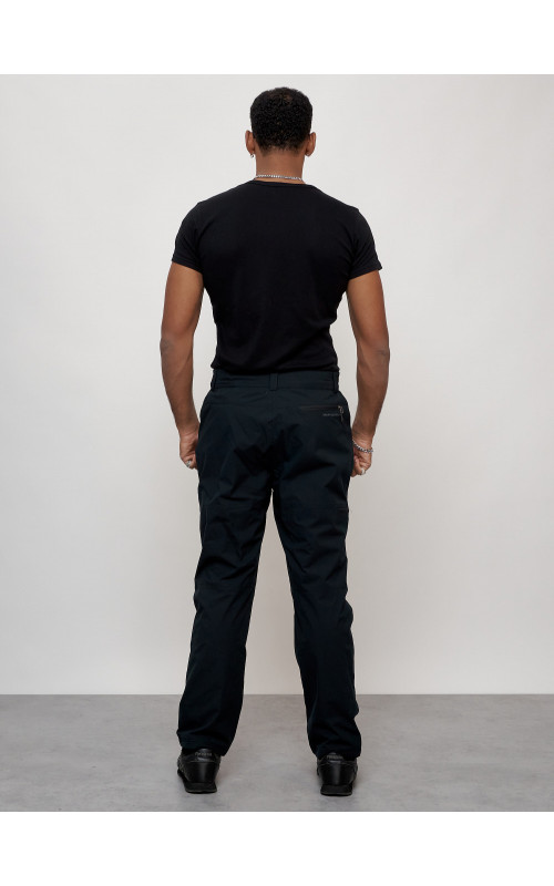 Туристические брюки с флисовой подкладкой Мужские тёмно-синего цвета