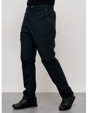 Туристические брюки с флисовой подкладкой Мужские тёмно-синего цвета