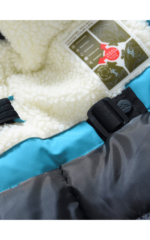 Зимняя парка с мехом енота для мальчика-подростка