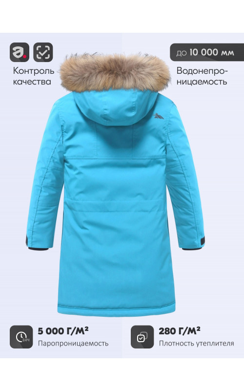 Зимняя парка с мехом енота для мальчика-подростка