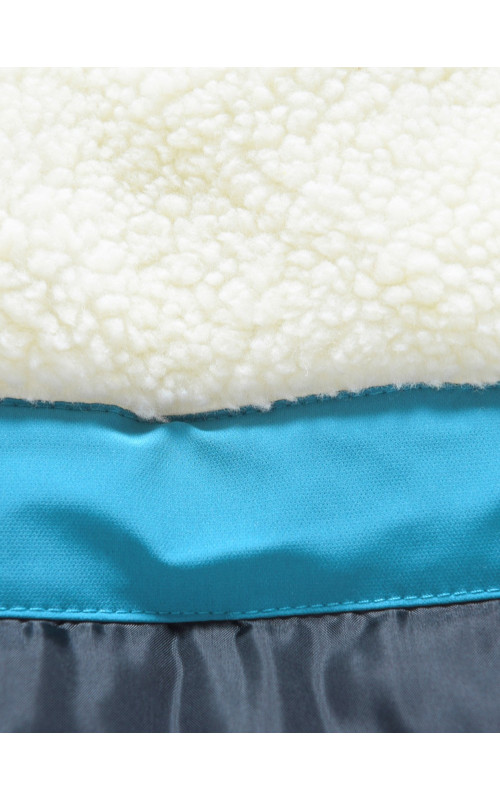 Зимняя парка с мехом енота для мальчика-подростка