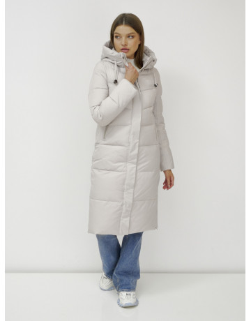 Длинный зимний пуховик для женщин