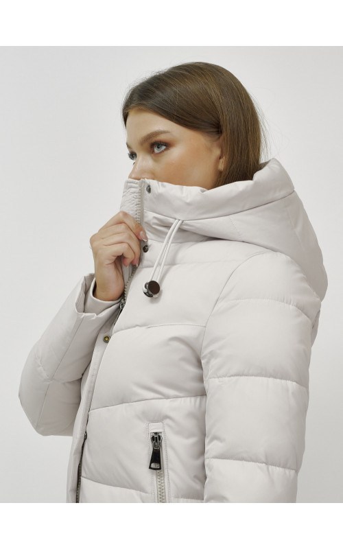 Длинный зимний пуховик для женщин