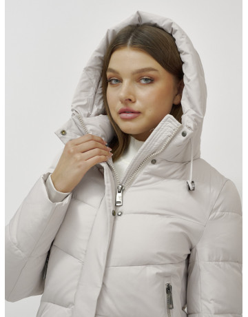 Длинный зимний пуховик для женщин