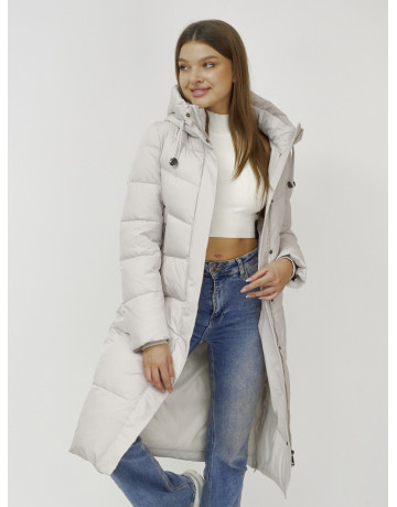 Длинный зимний пуховик для женщин