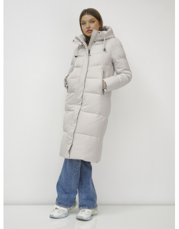 Длинный зимний пуховик для женщин