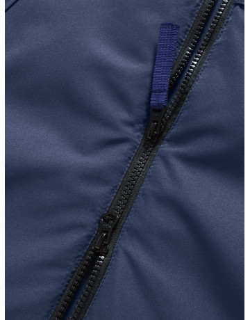 Зимняя мужская парка с капюшоном, тёмно-синего цвета. в Тюмени