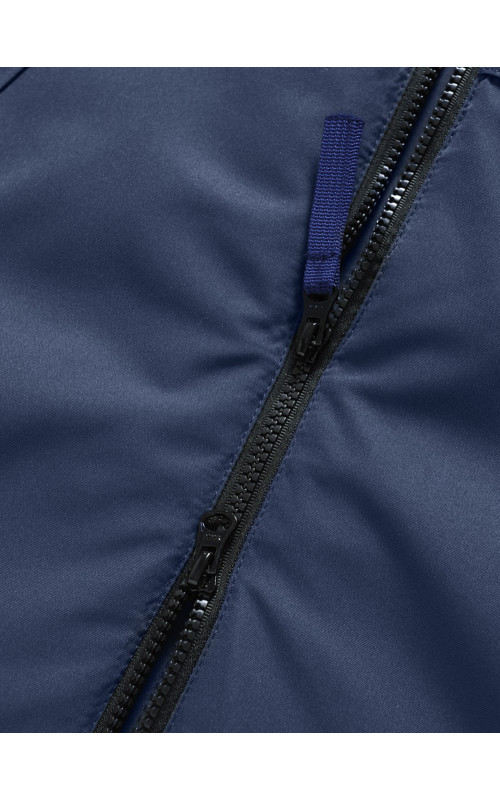 Зимняя мужская парка с капюшоном, тёмно-синего цвета. в Тюмени