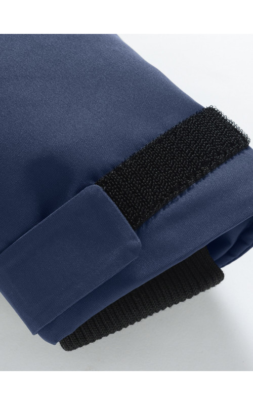 Зимняя мужская парка с капюшоном, тёмно-синего цвета. в Тюмени