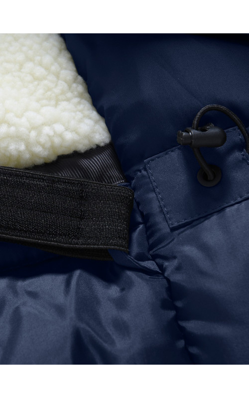 Зимняя мужская парка с капюшоном, тёмно-синего цвета. в Тюмени