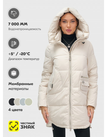 Зимняя куртка с капюшоном для женщин и подростков.