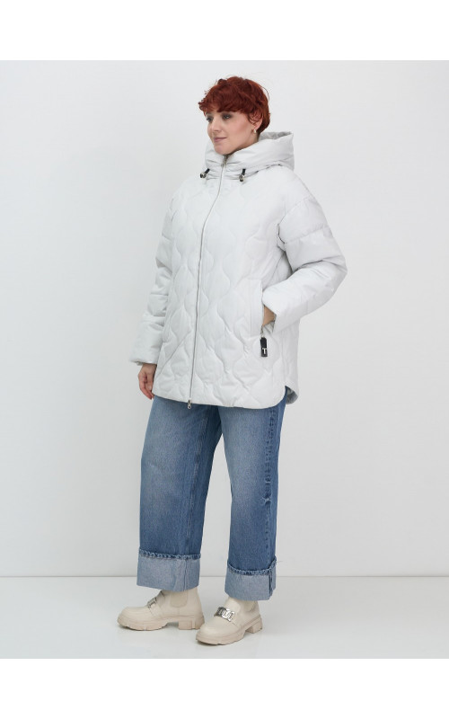 Универсальная демисезонная куртка с капюшоном для женщин свободного силуэта