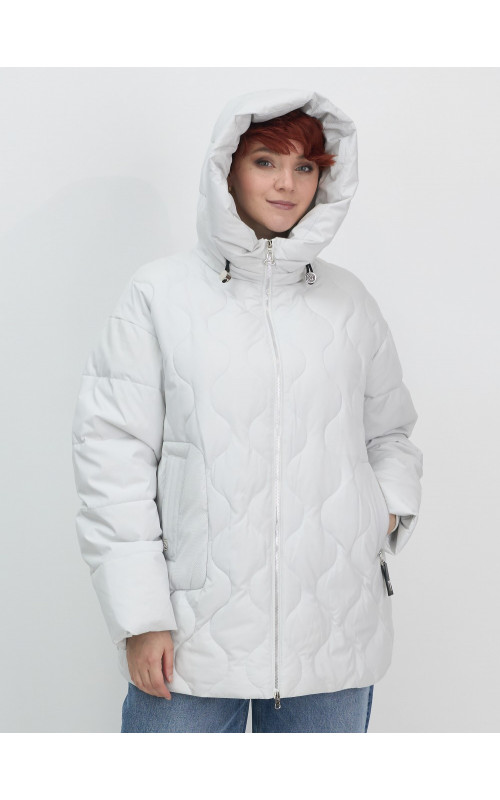 Универсальная демисезонная куртка с капюшоном для женщин свободного силуэта