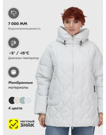 Универсальная демисезонная куртка с капюшоном для женщин свободного силуэта